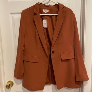 LOFT Blazer in Terracotta Size 6